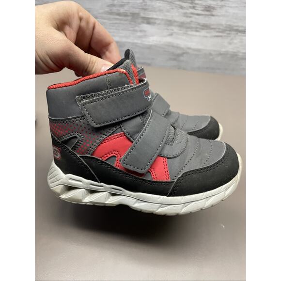 Sketchers S Lights Boots Roomy Fit Toddler Size 9 Lot Of 3 Pairs Of Shoes - Picture 8 of 16